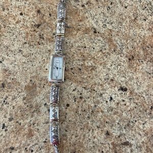 Brighton 2 tone bracelet style watch.  Excellent condition. Silver/gold